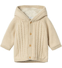 Name It Cardigan - Knitted - NbnOsuit - Summer Sand