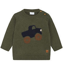 Hust and Claire Blouse - Knitted - Pilou - Ivy Melange w. Monste