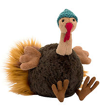 Jellycat Soft Toy - 14x29 cm - Theo Turkey