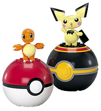 MEGA Pokémon - 40 Onderdelen - Charmander en Pichu