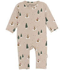 Minymo Jumpsuit - Brown Melange