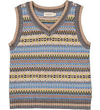 MarMar Väst - Ull/Bomull - Taj - Fair Isle