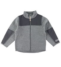 Voksi Cardigan - Wool - Grey Melange