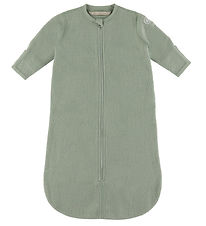 Voksi Sleeping Bag w. Sleeves - Wool - Dusty Green