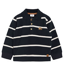 Hust and Claire Sweatshirt - Sune - Navy w. Stripes