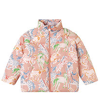 Stella McCartney Kids Steppjacke - Rosa m. Pferde