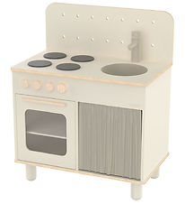 Flexa Play Toy Kitchen - Wood - Cream