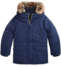 Polo Ralph Lauren Daunenjacke - Anhang 2 - Navy m. Pelz