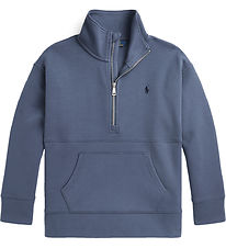 Polo Ralph Lauren Bluse m. Reißverschluss - Navy