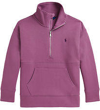Polo Ralph Lauren Bluse m. Reißverschluss - Lila