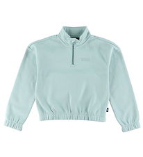 Vans Sweatshirt - Halv Zip Mock - Grå Mist