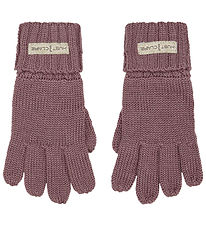 Hust and Claire Handschuhe - Wolle - HCFesto - Plum Wine