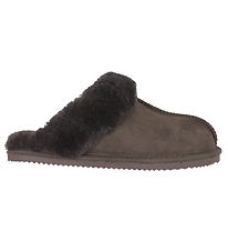 Rosemunde Hausschuhe - Wildleder - Kaffee Brown