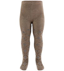 MP Strumpbyxor - Ull - Freja Glitter - Coca Mocha
