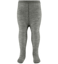 MP Strumpbyxor - Ull - Rib - Juno - Grey Melange