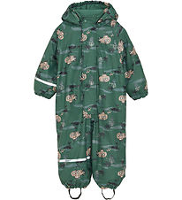 CeLaVi Regenanzug m. Fleece - Rauchkiefer