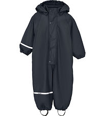 CeLaVi Regenanzug m. Fleece - Navy