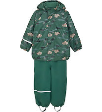 CeLaVi Regenkleidung m. Fleece - Rauchkiefer