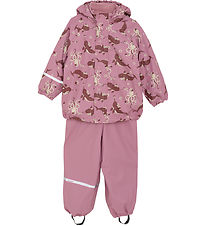 CeLaVi Regenkleidung m. Fleece - Foxglove