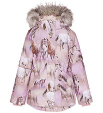 Molo Winterjacke - Cathy Fur - Dreamy Pferde
