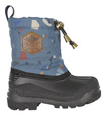 Mikk-Line Winter Boots - Orion Blue w. Print