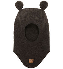 Mikk-Line Balaclava w. Ears - Wool - Single Layer - 50040