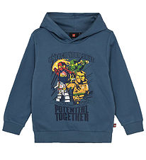 LEGO® Wear Kapuzenpullover - Mitte Blue