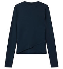 LMTD Blouse - Rib - NlfDida - Dark Sapphire