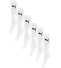 Puma Socken - 6er-Pack - Crew - White