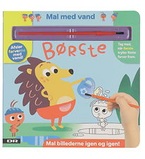 Alvilda Litabók - Mála með vatni - Pensill