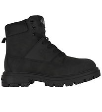 Calvin Klein Stígvél - Lace-Up - Svart
