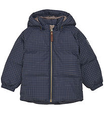 En Fant Steppjacke - Quilt - Pariser Nacht m. Karos