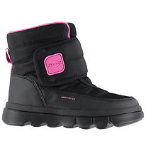 Geox Winterstiefel - Willaboom - Schwarz/Fuchsia