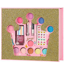 Souza Makeup Set - Eye shadow/Nail Polish/Stickers - Crown