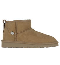 Rosemunde Teddyboots - Wildleder - Mandel