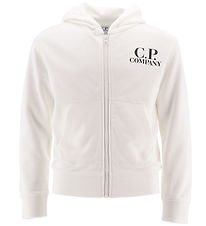 C.P. Company Cardigan - Gauze White w. Sunglasses