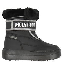 Moon Boot Winter Boots - Jr Park Strap - Black