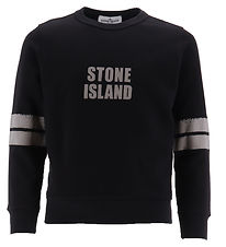 Stone Island Sweatshirt - Black w. Reflex