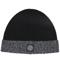 Stone Island Mütze - Wolle/Viskose - Schwarz