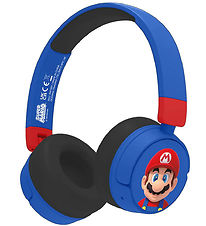 OTL Hörlurar - Super Mario - On-Ear Kids - Trådlös - Blå/R