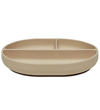 OYOY Plate - Enkei Suction - Silicone - Beige