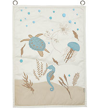 Cam Cam Teppi - 70x50 cm - Sea Garden
