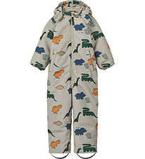 Liewood Snowsuit - Isa - Dinosaurs/Mist