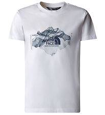 The North Face T-shirt - Topographic - White