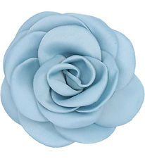 By Stær Hárklemmur - Karla - 9 cm - Ljósblár Satin