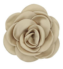 By Stær Hárklemmur - Karla - 9 cm - Drapplitað Satin