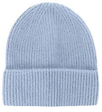 By Stær Beanie - Wool/Polyester - Knitted - Magda - Light blue