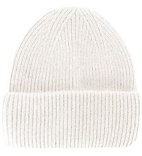 By Stær Beanie - Wool/Polyester - Knitted - Magda - Cream