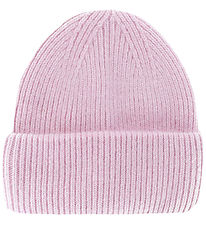 By Stær Beanie - Wool/Polyester - Knitted - Magda - Pink