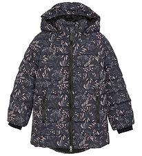 Color Kids Gevoerde Jas - Spook m. Bloemen